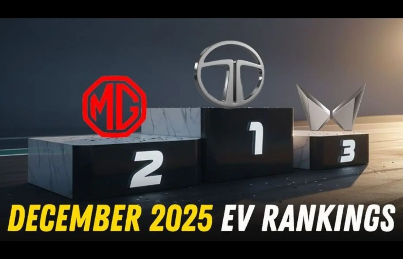 December 2025 EV rankings
